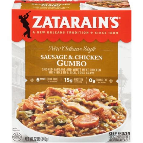 Zatarain's New Orleans Style Sausage & Chicken Gumbo Frozen Meal logo