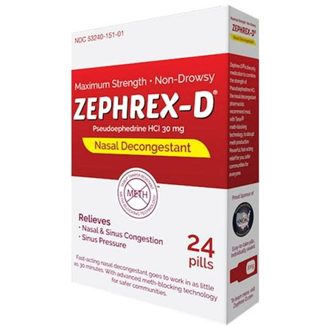 Zephrex-D Nasal Decongestant logo