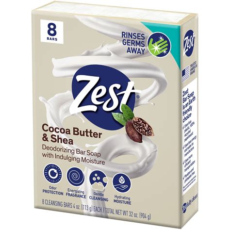Zest Cocoa Butter and Shea logo