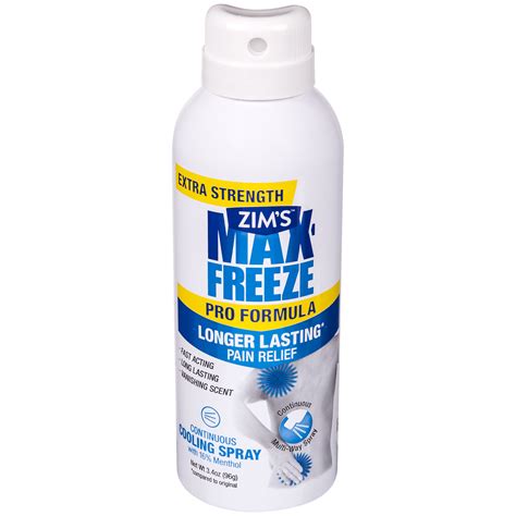 Zim's USA Max-Freeze Continuous Spray logo