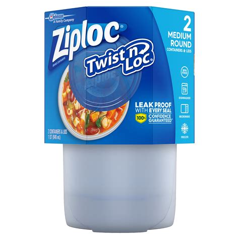 Ziploc Marvel Avengers Twist 'n Loc Food Storage Container