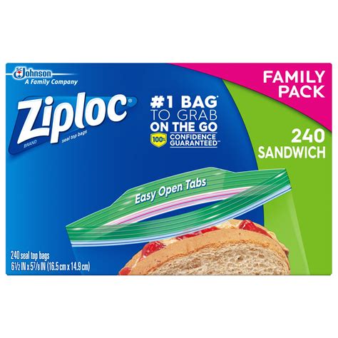 Ziploc Sandwich Bag logo