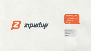 Zipwhip TV commercial