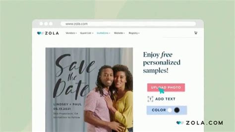 Zola TV commercial - Easy Wedding Planning From Home: Super Link