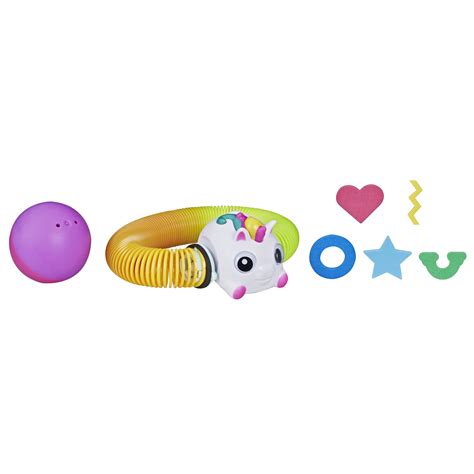 Zoops Electronic Twisting Zooming Climbing Toy Rainbow Unicorn Pet Toy logo