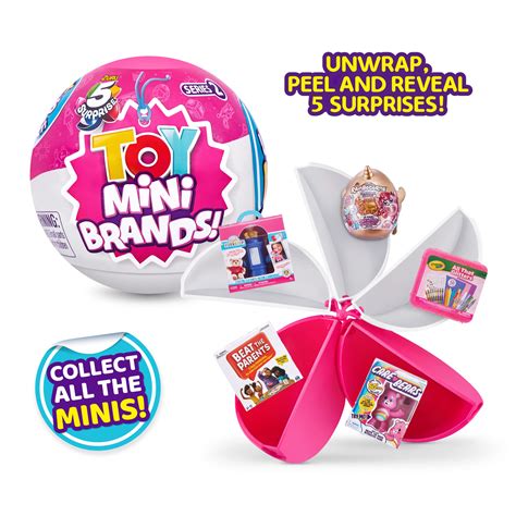 Zuru 5 Surprise Pink Toy Capsule