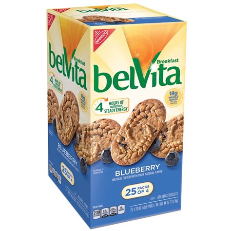 belVita Breakfast Biscuit Blueberry logo
