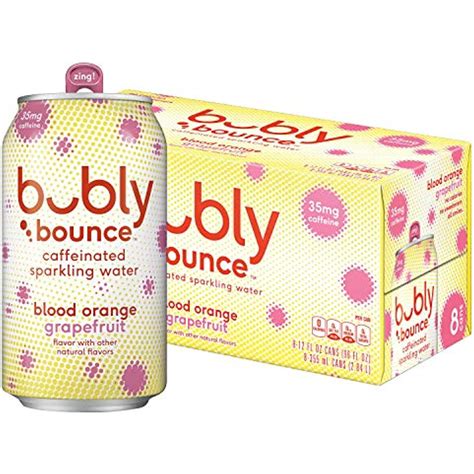 bubly Bounce Blood Orange Grapefruit logo