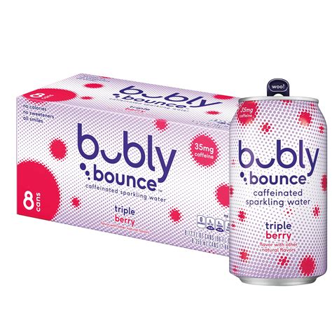 bubly Bounce Triple Berry logo