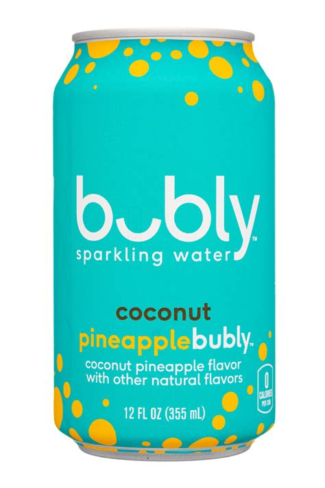 bubly Coconut Pineapple logo