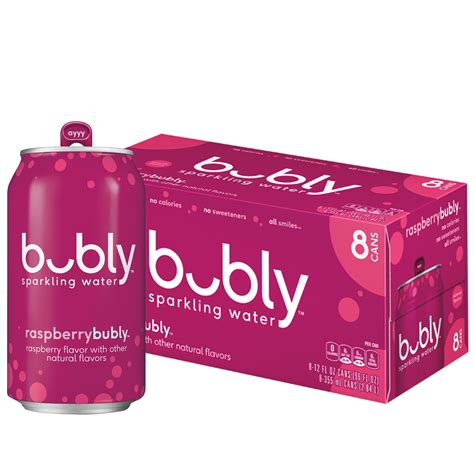 bubly Raspberry logo