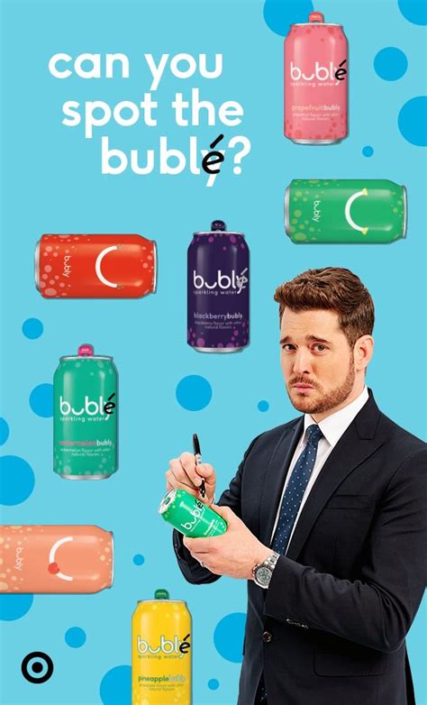 bubly TV commercial - Bublé Is at It Again With bubly
