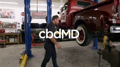 cbdMD Freeze TV commercial - Mechanic