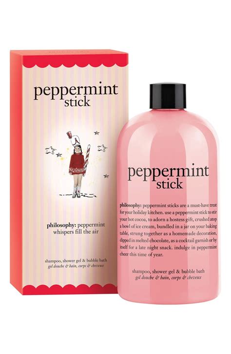 philosophy Peppermint Stick Shampoo, Shower Gel and Bubble Bath